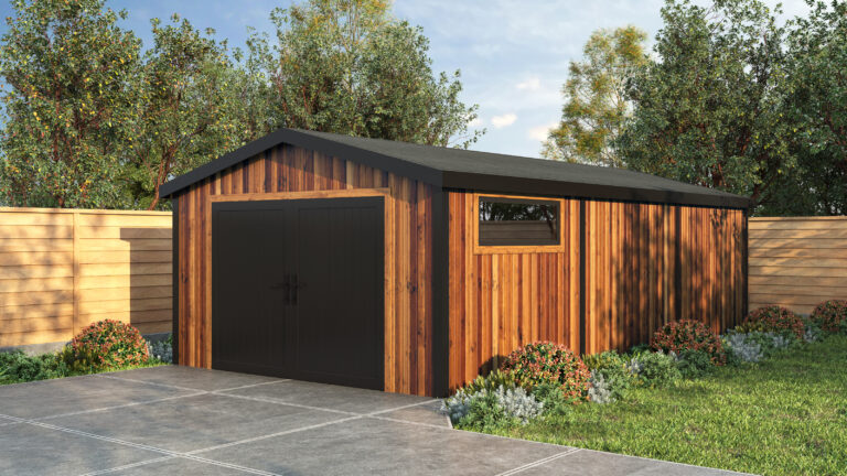Silverstone Cedar Garage