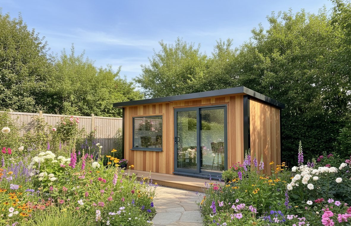 Insulated Garden Rooms With Electrics
