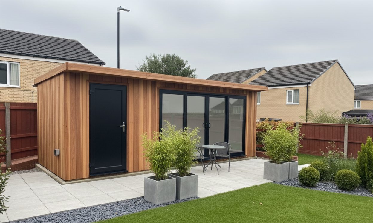Ascot Cedar Combi Garden Room - Noah Garden Rooms