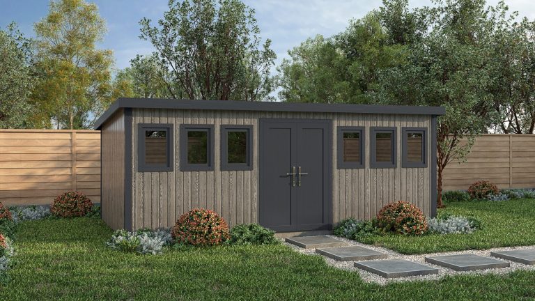 EX DISPLAY 14ft x 10ft Cotswold Composite Workshop