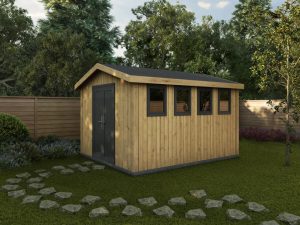 Timber workshop cladding