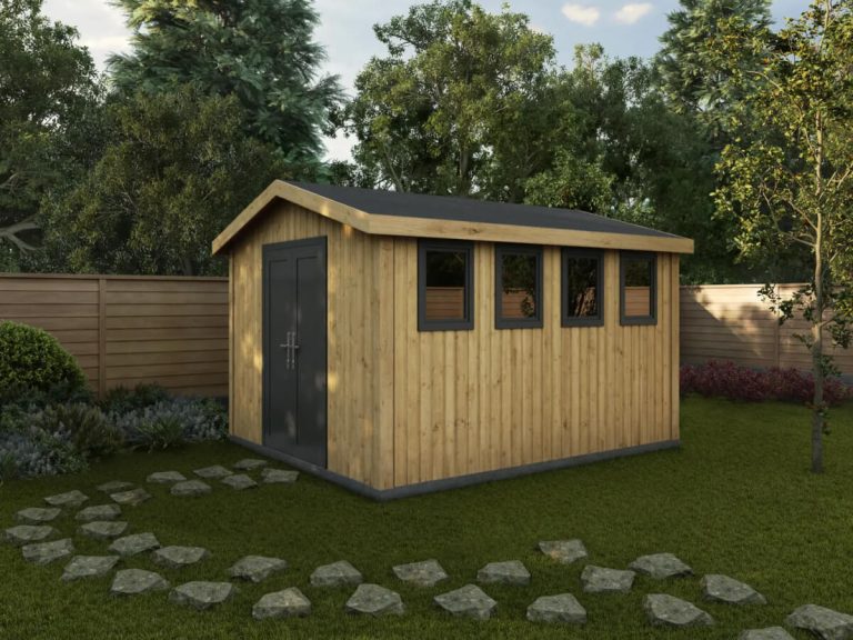 Timber workshop cladding