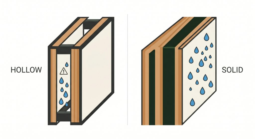preventing damp insulated summer house